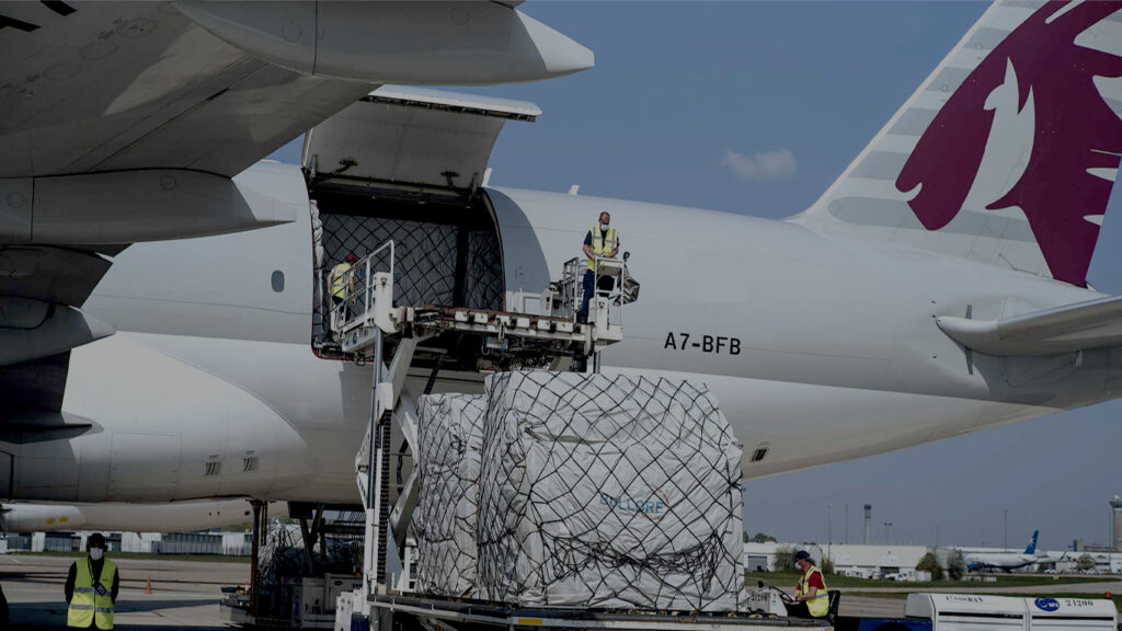 transport de marchandise par voie aérien